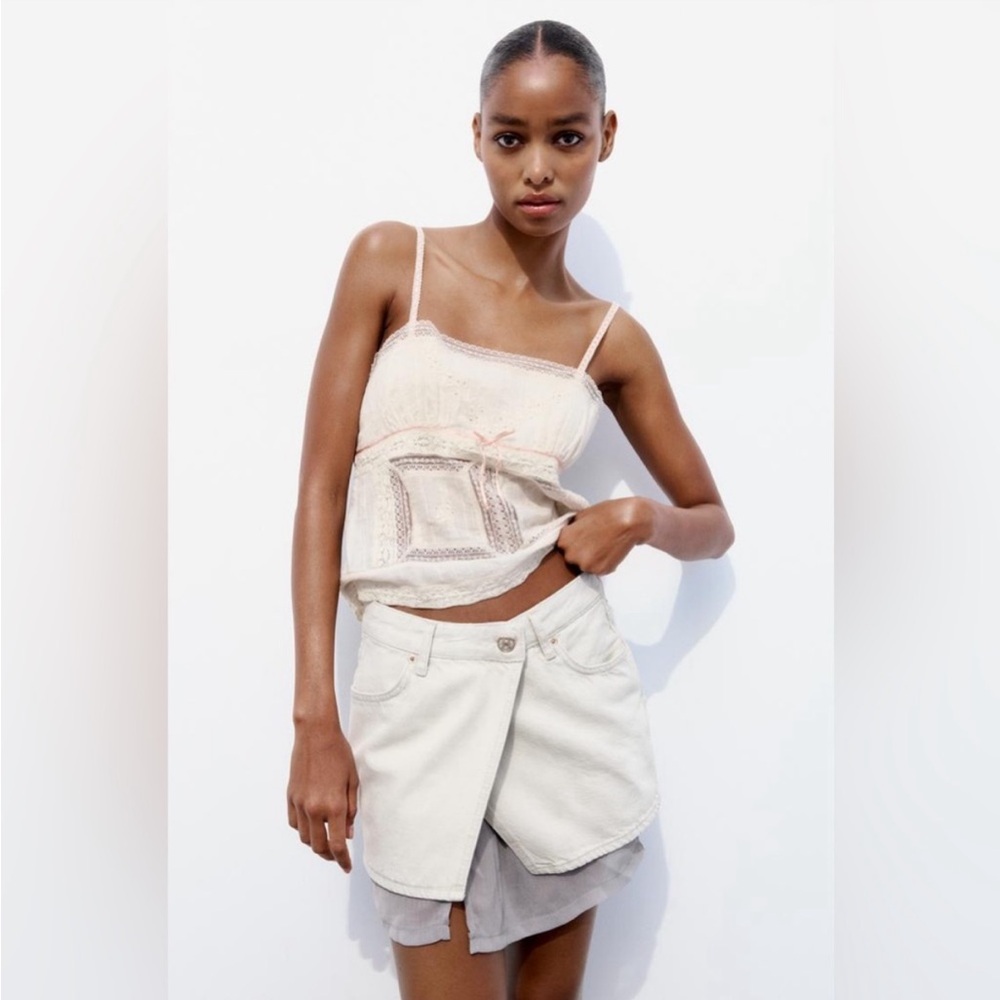 Zara mini skirt.